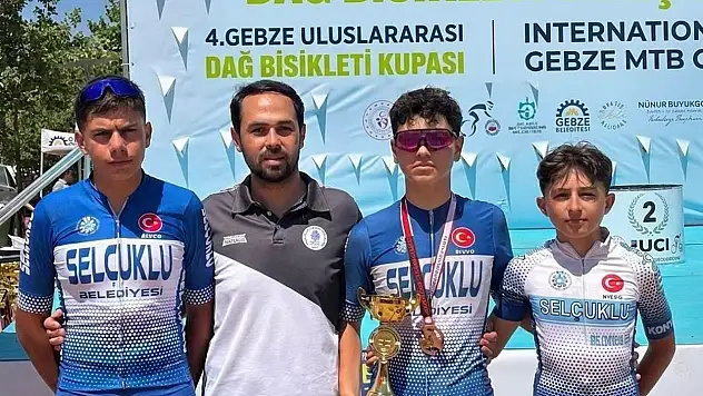 Selçuklu Belediyesporlu Şahin üçüncülükle döndü