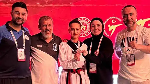 Selçuklu Belediyesporlu tekvandocunun gözü Almanya'da