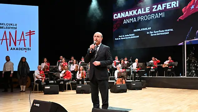 Selçuklu'da '18 Mart Çanakkale Zaferi' anısına anlamlı program