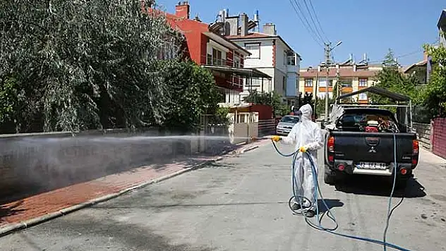 Selçuklu'da 20 Ekip 49 Personel İle Haşereyle Mücadele