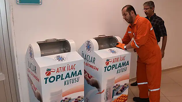 Selçuklu'da atık ilaçlar çöpe gitmeyecek