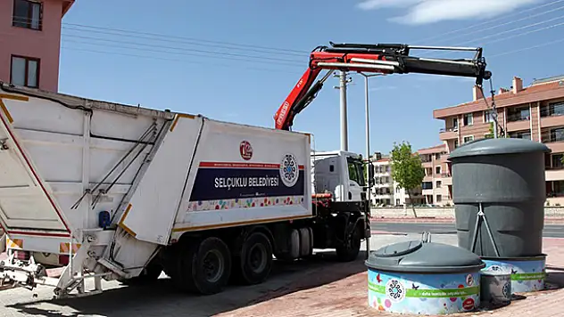 Selçuklu'da atık takip sistemi