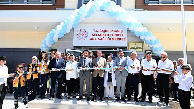 Selçuklu'da Bedir Sosyal Tesisi açıldı
