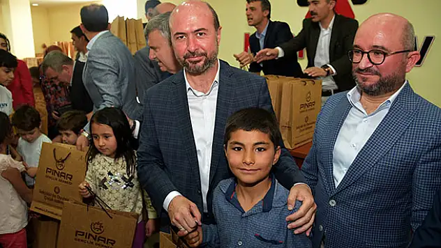Selçuklu'da çocuklar mutlu