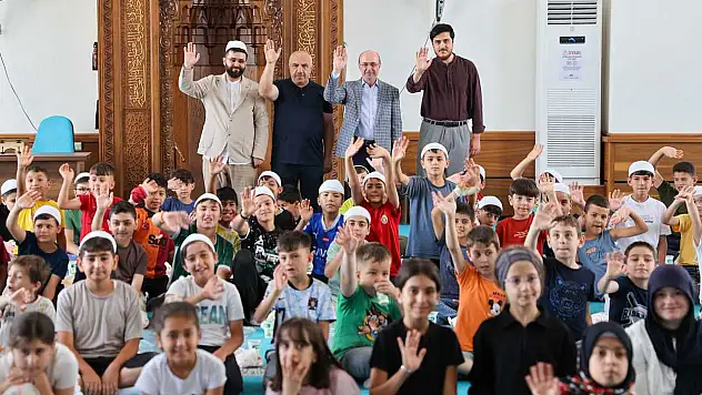 Selçuklu'da çocuklar yaz tatilini verimli geçiriyor