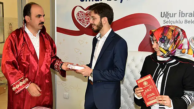 Selçuklu'da evlendirme rekoru
