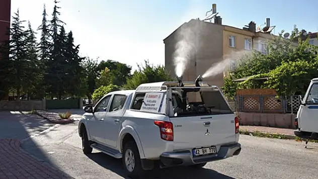 Selçuklu'da haşereyle mücadele
