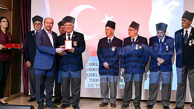 Selçuklu'da Kıbrıs Gazileri'ne madalya ve berat verildi