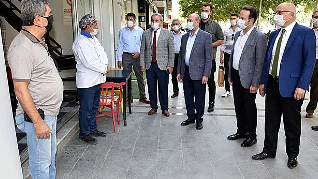 Selçuklu'da koronavirüs denetimleri devam ediyor