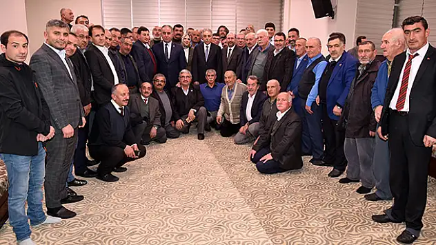 Selçuklu'da muhtarlar ile istişare toplantısı