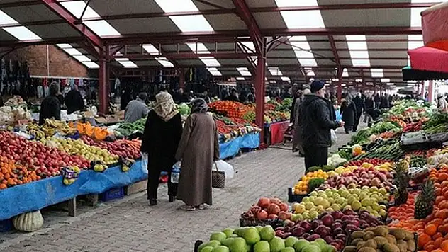 Selçuklu'da pazar yerlerinde HES kodu uygulaması