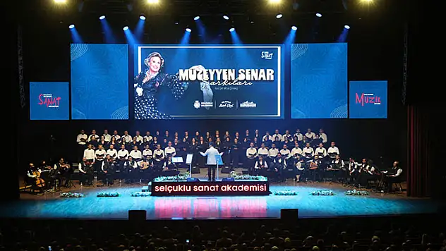 Selçuklu'da sanat dolu gece mest etti