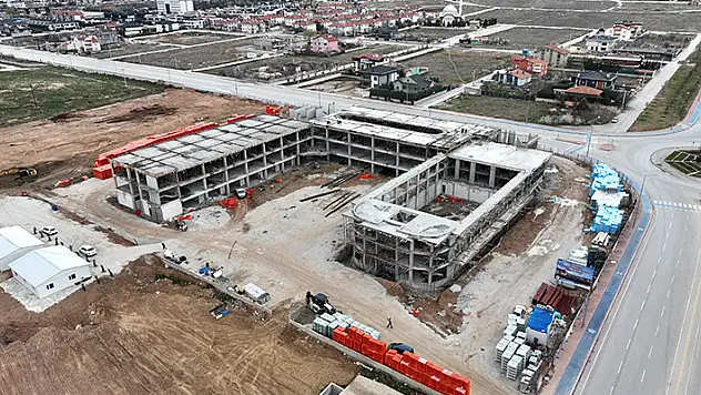 Selçuklu'da  Türkiye'nin en kapsamlı ve modern Güzel Sanatlar Lisesinin yapımı sürüyor