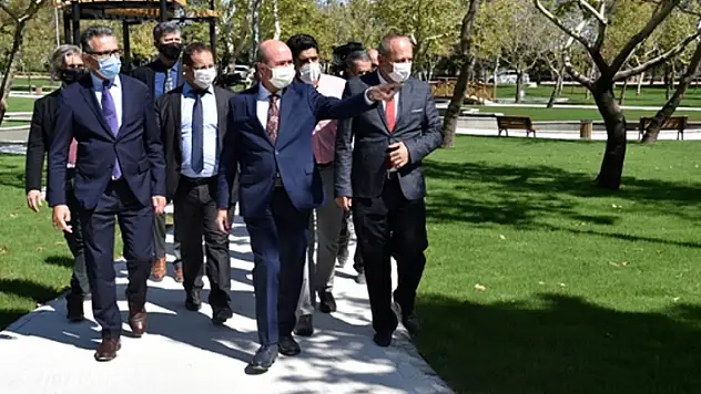 Selçuklu'da yapımı devam eden Merve Mercan Parkı tamamlanıyor