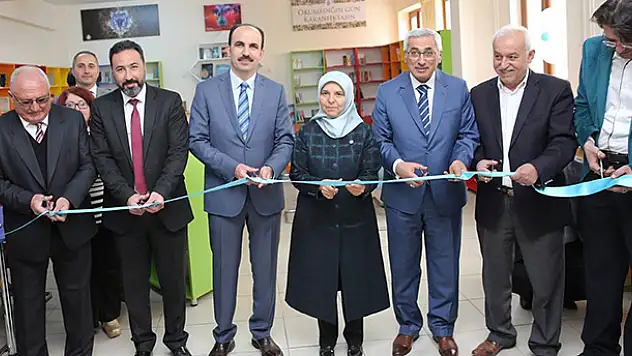 Selçuklu'dan 7 okula daha yeni kütüphane