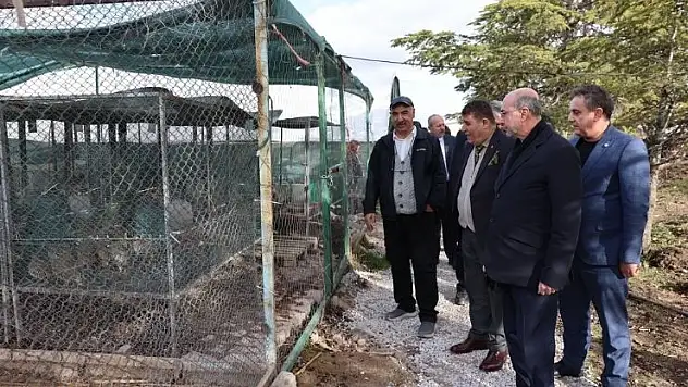 Selçuklu heyetinden, Selçuk Üniversitesi Veteriner Fakültesine ziyaret