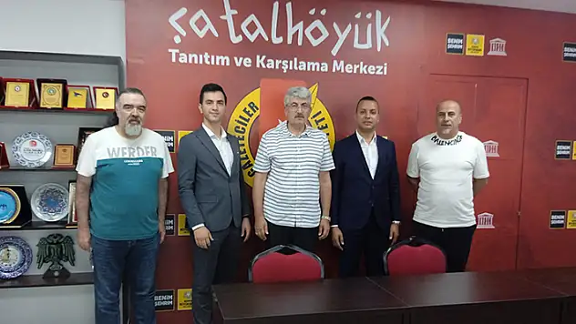 Selçuklu Kongre Merkezi'nden Gazeteciler Cemiyeti'ne ziyaret