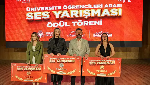 Selçuklu Sahne Ses ve Tiyatro Yarışmaları'nda ödüller sahibini buldu