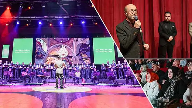 Selçuklu Sanat Akademisi ilahi konseriyle gönüllere dokundu