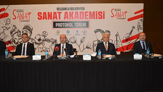 Selçuklu Sanat Akademisi'nin işbirliği protokolü imzalandı