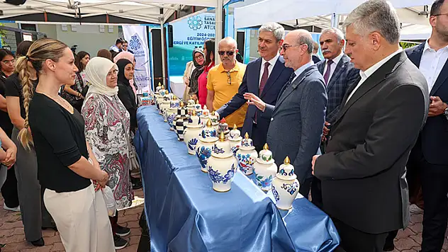 Selçuklu Sanat Tasarım Atölyesi'nden yıl sonu sergisi