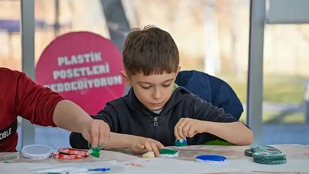 Selçuklu'da atıklar sanata dönüştü