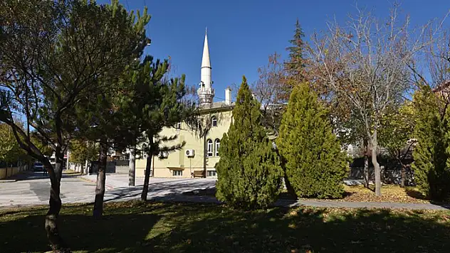 Selçuklu'da cami avluları yeşile büründü
