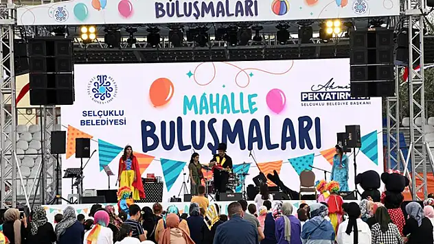 Selçuklu'da Mahalle Buluşmaları sona erdi
