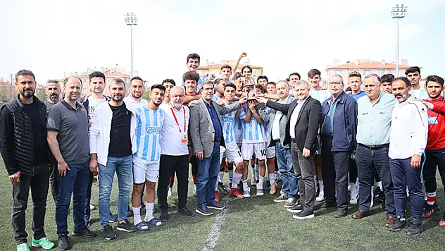 Selçuklu'da şampiyonluk sevinci 