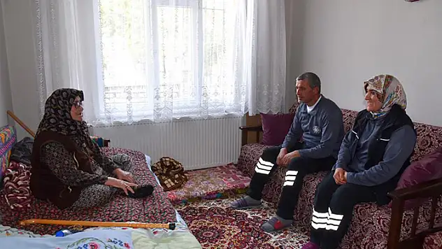 Selçuklu'da yaşlı ve muhtaç vatandaşlar unutulmuyor
