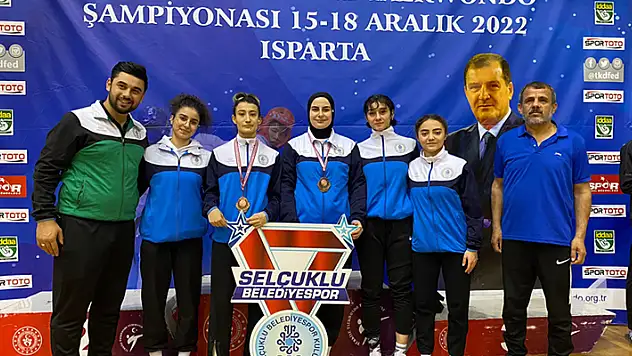 Selçuklu'dan 2 bronz madalya
