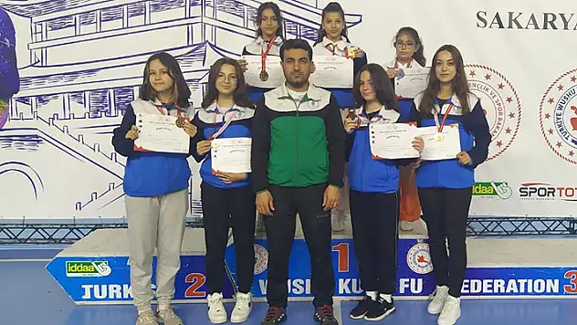 Selçuklu'dan 7 madalya