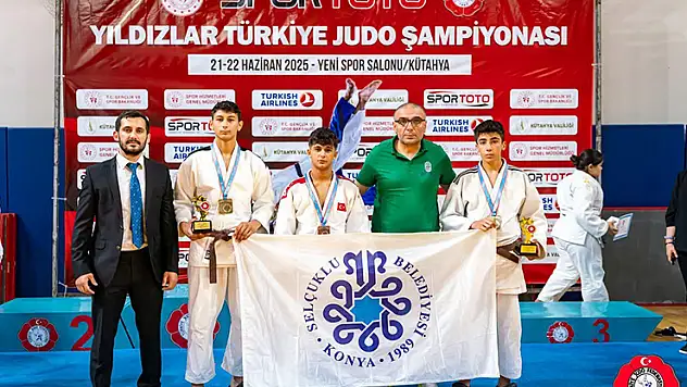 Selçuklulu judocular 3 madalya ile döndü