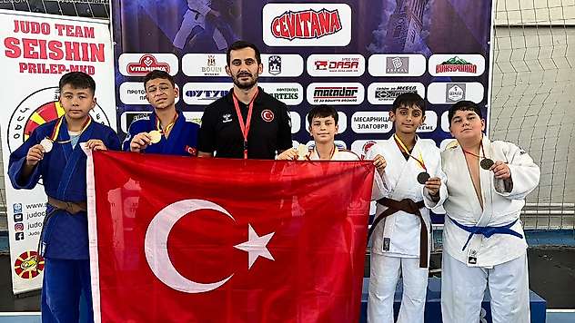 Selçuklulu judoculardan 5 madalya