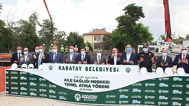 Selim Sultan Aile Sağlığı Merkezi'nin temeli atıldı