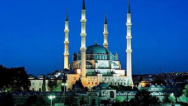 Selimiye Camisi yeniden ışıklandırılacak