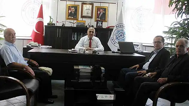 Şenyurt'tan Başkan Özaltun'a Ziyaret