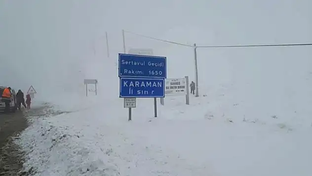Sertavul Geçidi trafiğe açıldı