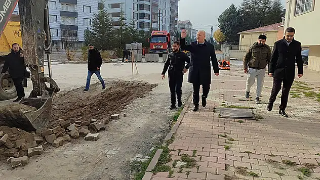 Sertdemir, yol çalışmalarını inceledi