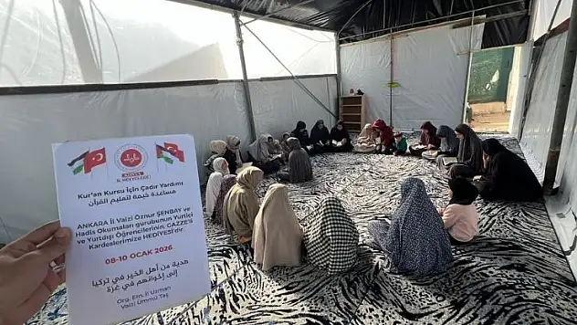 'Sevgin Umut Olsun' Projesi Kapsamında Gazze'ye yardımlar aralıksız sürüyor