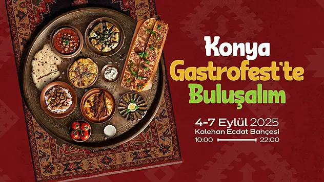 Sevilen ünlü şefler yarın Konya GastroFest'te