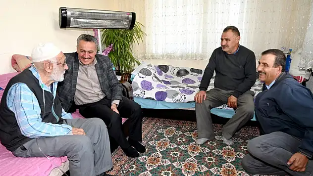 Seydişehir Belediye Başkanı Tutal'dan Kore gazisine ziyaret
