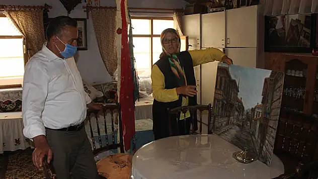 Seydişehir Belediye Başkanı Tutal'dan ressam Kırdar'a ziyaret