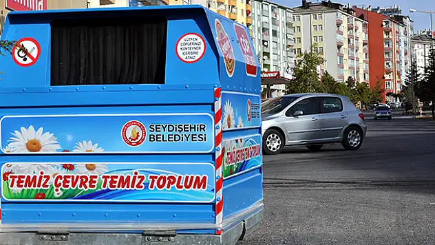 Seydişehir Belediyesi Çöp Konteynerlerini Yeniliyor