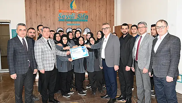 Seydişehir belediyesi hizmet kalitesini tescilledi