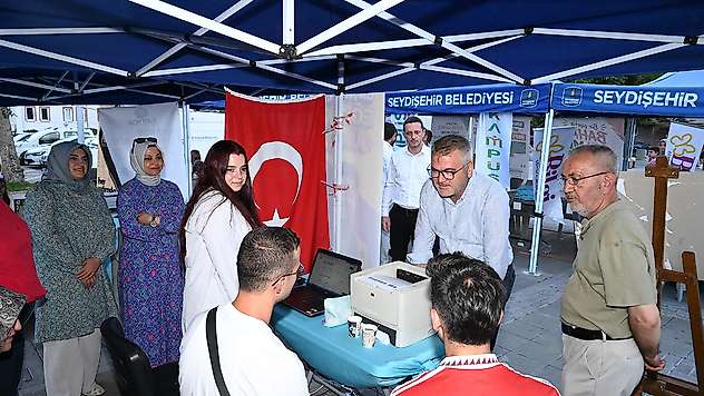 Seydişehir Belediyesi YKS tercihlerinde öğrencilerin yanında