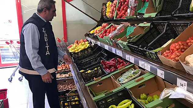Seydişehir Belediyesi zabıta ekiplerinden esnaf denetimi