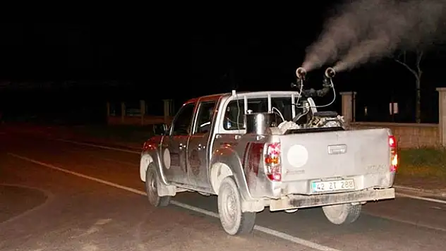 Seydişehir Belediyesinden haşere ile mücadele