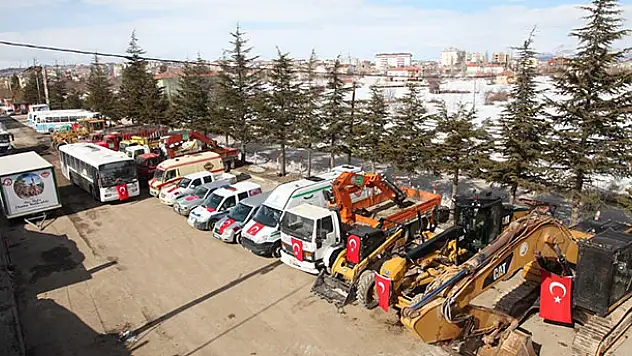 Seydişehir Belediyesine 35 yeni araç kazandırıldı