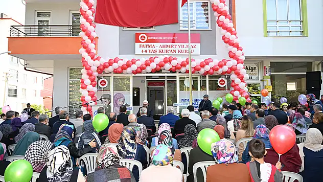 Seydişehir'de 4-6 Yaş Grubu Kur'an Kursu, hizmete açıldı
